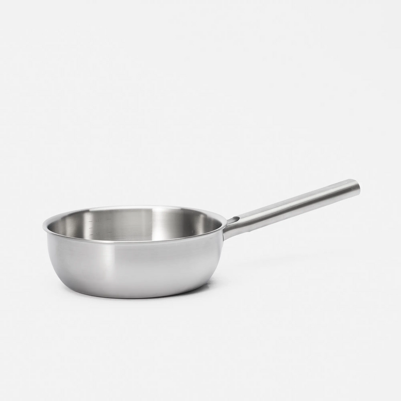 Kónický rendlík Lucca 4.0 Standard, ø 20 cm (1,5 l) - Nerezový beznýtový rendlík z vícevrstvé nerezové oceli s poklicí