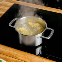 Hrnec Lucca 3.0, ø 20 cm (3 l) - Nerezový beznýtový hrnec z vícevrstvé nerezové oceli s poklicí