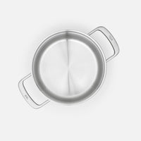 Hrnec Lucca 3.0, ø 20 cm (3 l) - Nerezový beznýtový hrnec z vícevrstvé nerezové oceli s poklicí