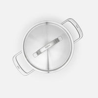 Hrnec Lucca 3.0, ø 20 cm (3 l) - Nerezový beznýtový hrnec z vícevrstvé nerezové oceli s poklicí