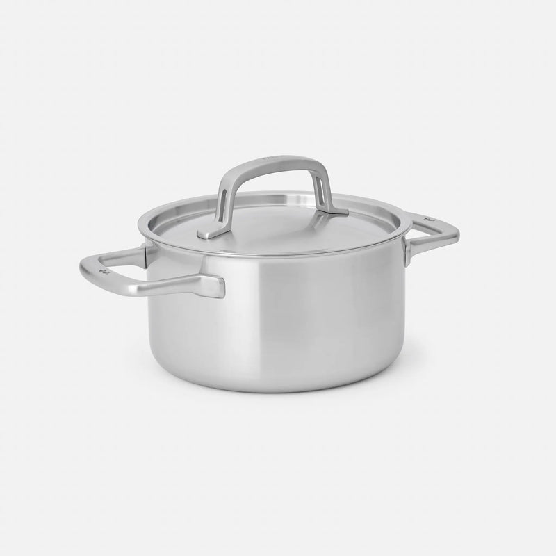 Hrnec Lucca 3.0, ø 20 cm (3 l) - Nerezový beznýtový hrnec z vícevrstvé nerezové oceli s poklicí
