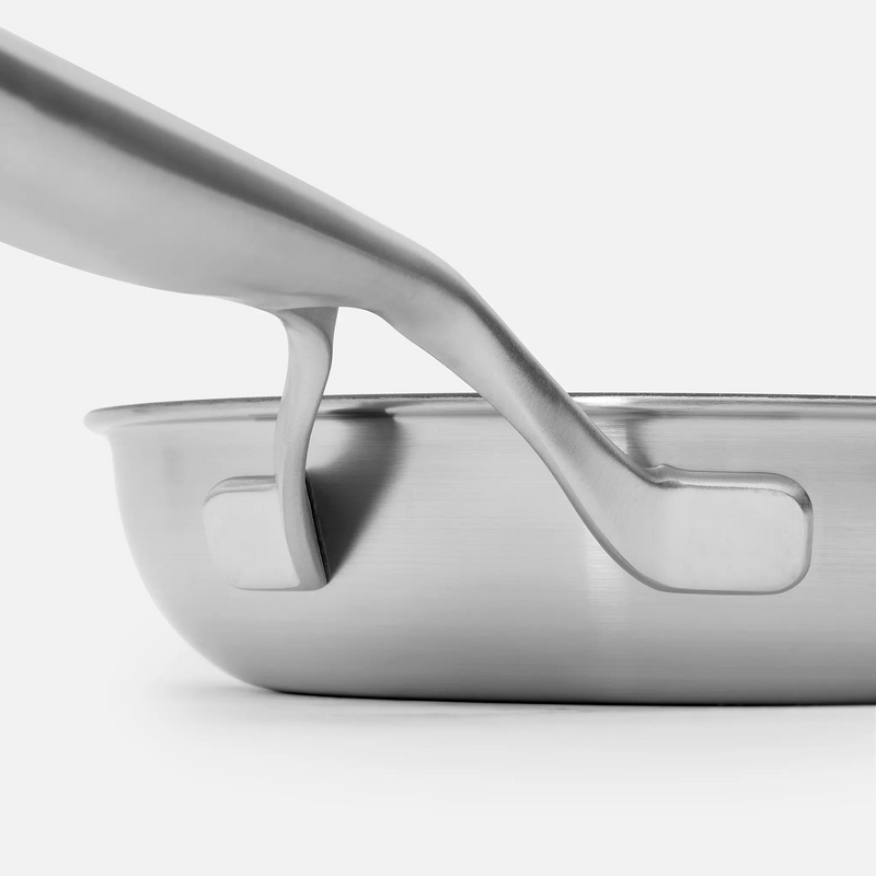 Pánev Lucca 3.0, ø 20 cm - Nepřilnavá nerezová beznýtová pánev z vícevrstvé nerezové oceli bez poklice