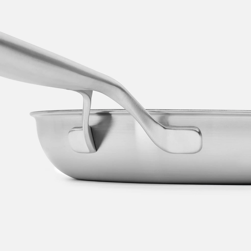 Pánev Lucca 3.0, ø 26 cm - Nepřilnavá nerezová beznýtová pánev z vícevrstvé nerezové oceli bez poklice