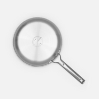 Pánev Lucca 3.0, ø 26 cm - Nepřilnavá nerezová beznýtová pánev z vícevrstvé nerezové oceli bez poklice