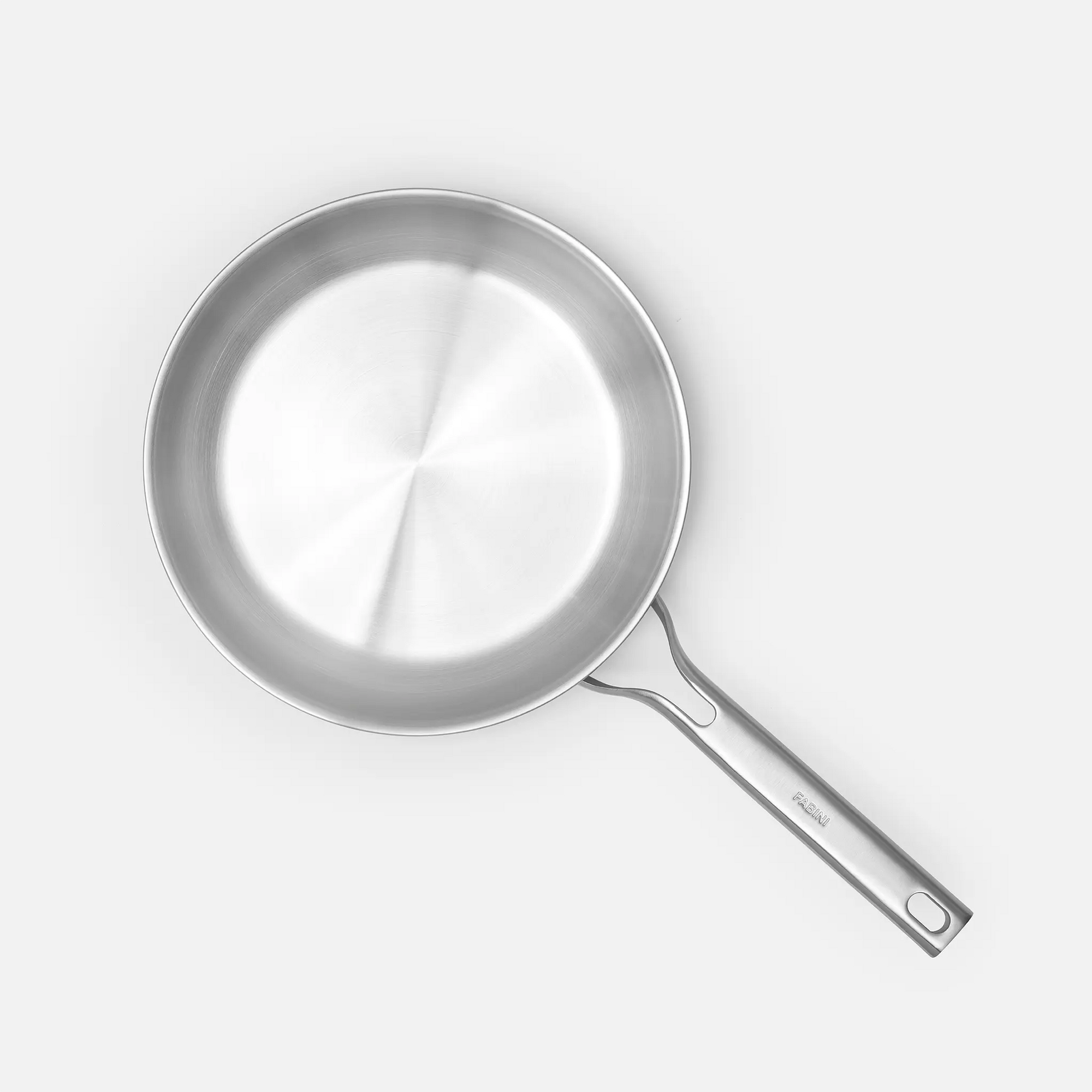 Pánev Lucca 3.0, ø 26 cm - Nerezová beznýtová pánev z vícevrstvé nerezové oceli bez poklice