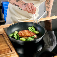 Pánev Lucca 3.0, ø 30 cm - Nepřilnavá nerezová beznýtová pánev z vícevrstvé nerezové oceli bez poklice