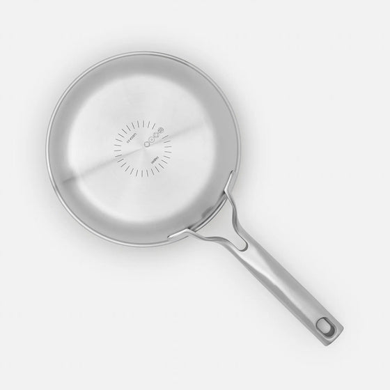 Pánev Lucca 3.0, ø 20 cm - Nerezová beznýtová pánev z vícevrstvé nerezové oceli bez poklice