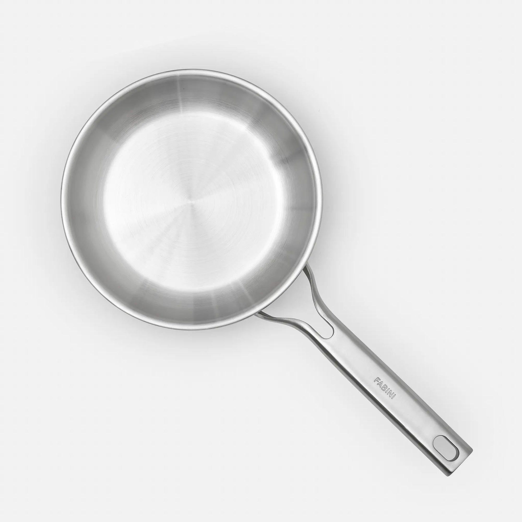 Pánev Lucca 3.0, ø 20 cm - Nerezová beznýtová pánev z vícevrstvé nerezové oceli bez poklice