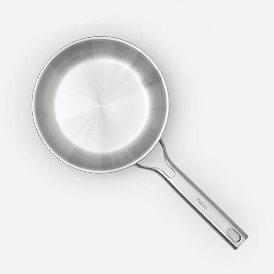 Pánev Lucca 3.0, ø 20 cm - Nerezová beznýtová pánev z vícevrstvé nerezové oceli bez poklice