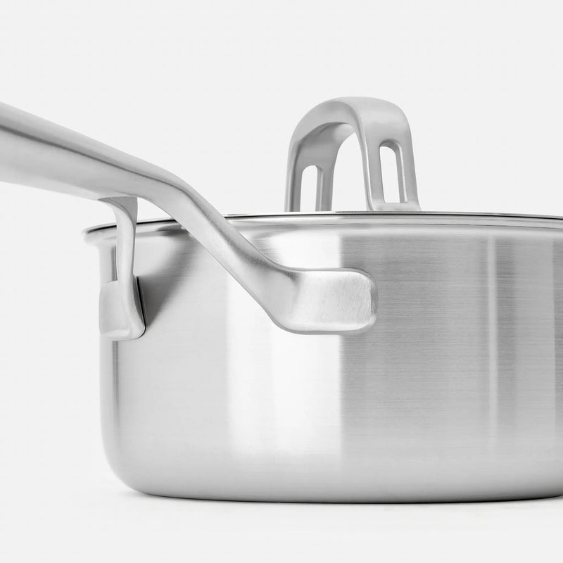 Rendlík Lucca 3.0, ø 16 cm (1,2 l) - Nerezový beznýtový rendlík z vícevrstvé nerezové oceli s poklicí