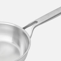 Kónický rendlík Lucca 3.0, ø 20 cm (1,5 l) - Nerezový beznýtový rendlík z vícevrstvé nerezové oceli s poklicí