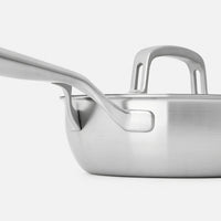 Kónický rendlík Lucca 3.0, ø 20 cm (1,5 l) - Nerezový beznýtový rendlík z vícevrstvé nerezové oceli s poklicí