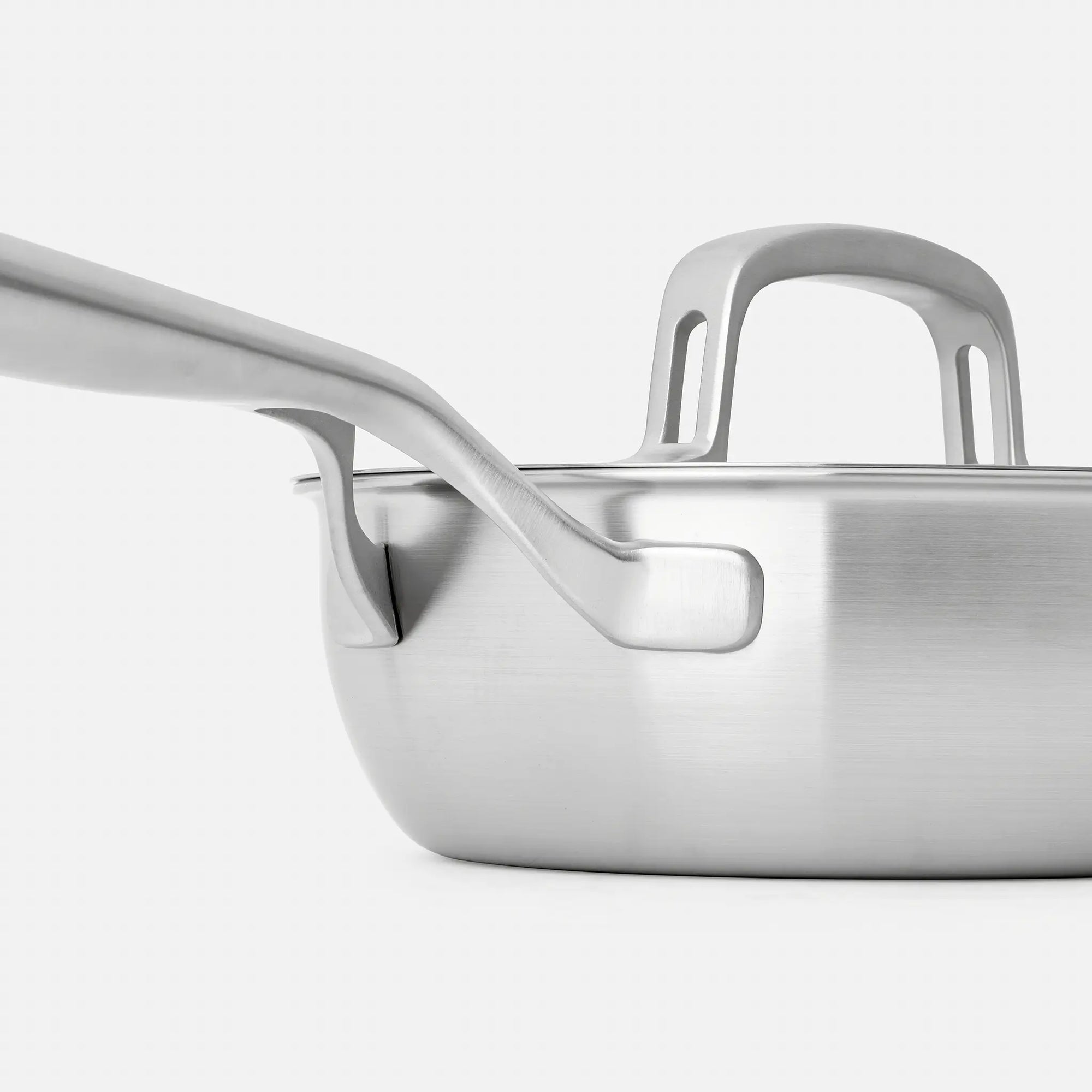 Kónický rendlík Lucca 3.0, ø 20 cm (1,5 l) - Nerezový beznýtový rendlík z vícevrstvé nerezové oceli s poklicí