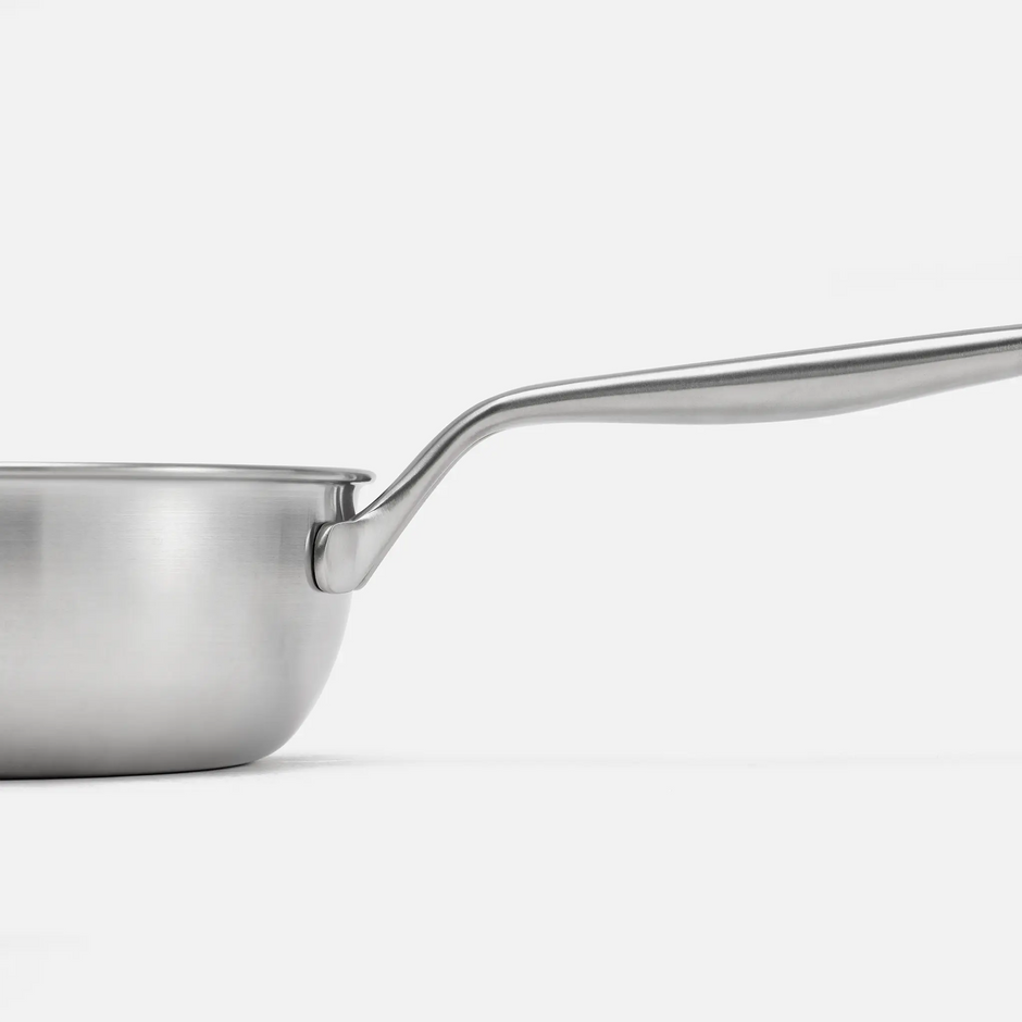 Kónický rendlík Lucca 4.0 Pro, ø 16 cm (1,1 l) - Nerezový beznýtový rendlík z vícevrstvé nerezové oceli s poklicí