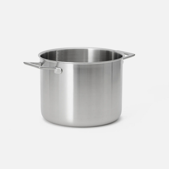 Hrnec Lucca 4.0 Pro, ø 24 cm (8 l) - Nerezový beznýtový hrnec z vícevrstvé nerezové oceli s poklicí