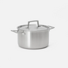 Beznýtový kastrol Lucca 4.0 z vícevrstvé nerezové oceli s poklicí Ø 24 cm (5,5 l)