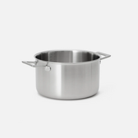 Kastrol Lucca 4.0 Pro, ø 24 cm (5,5 l) - Nerezový beznýtový kastrol z vícevrstvé nerezové oceli s poklicí