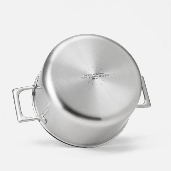 Profesionální sada nerezového nádobí Lucca 4.0 Pro, 12 dílů