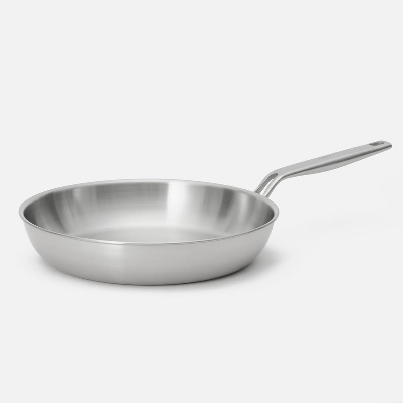 Pánev Lucca 4.0 Pro, ø 30 cm - Nerezová beznýtová pánev z vícevrstvé nerezové oceli bez poklice