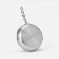 Pánev Lucca 4.0 Pro, ø 30 cm - Nepřilnavá nerezová beznýtová pánev z vícevrstvé nerezové oceli s keramickým povrchem bez poklice