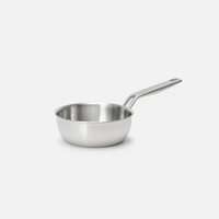 Kónický rendlík Lucca 4.0 Pro, ø 16 cm (0,8 l) - Nerezový beznýtový rendlík z vícevrstvé nerezové oceli s poklicí