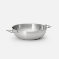 Kónická tegame pánev Lucca 4.0 Pro, ø 28 cm (3,5 l) - Nerezová beznýtová pánev z vícevrstvé nerezové oceli s poklicí