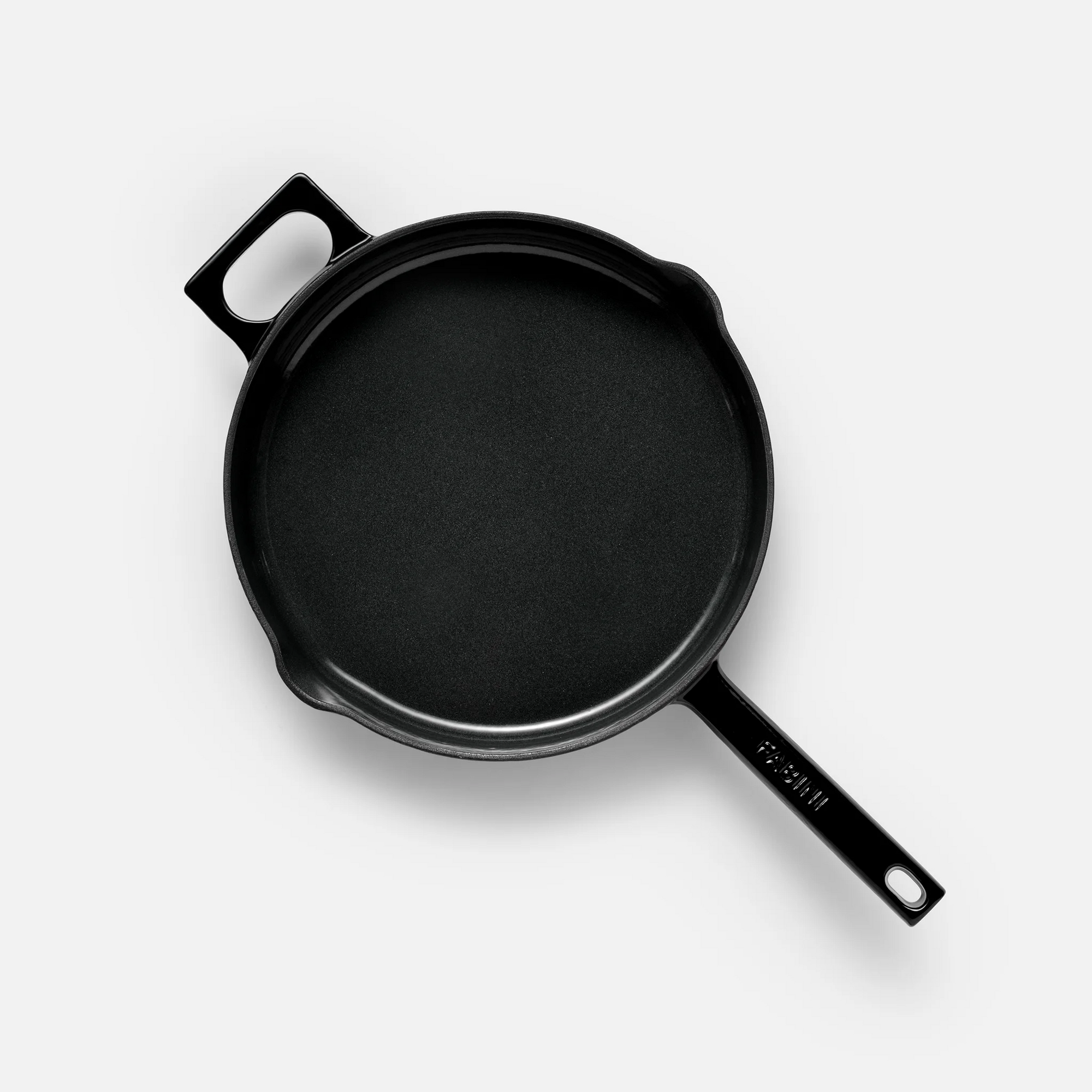 Pánev Mattia 3.0, ø 26 cm - Smaltovaná litinová pánev, lesklá černá