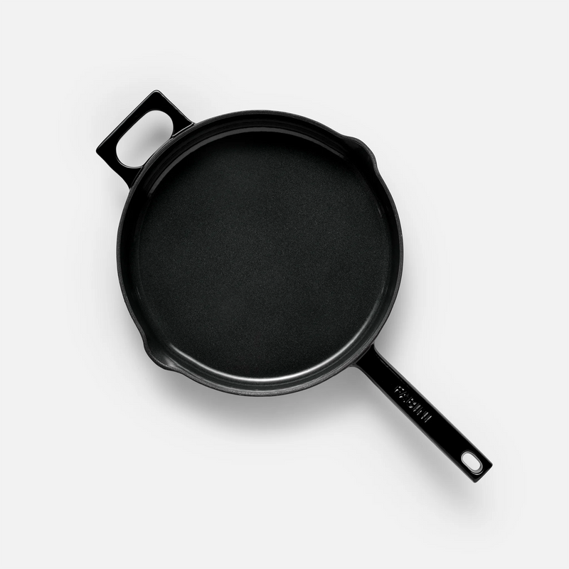 Pánev Mattia 3.0, ø 26 cm - Smaltovaná litinová pánev, lesklá černá