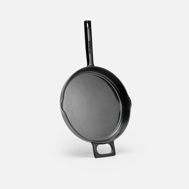 Pánev Mattia 3.0, ø 26 cm - Smaltovaná litinová pánev, lesklá černá