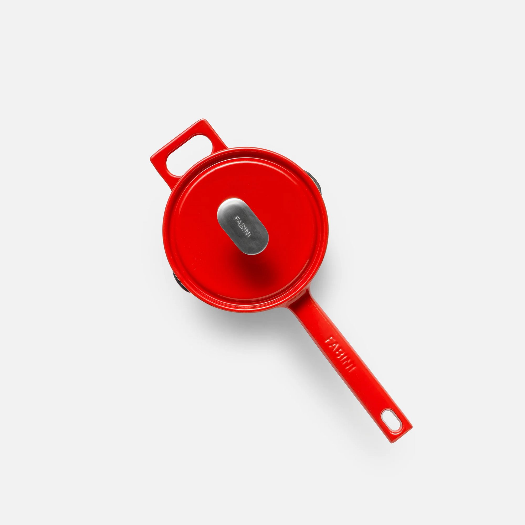 Rendlík Mattia 3.0, ø 14 cm (1,65 l) - Smaltovaný litinový rendlík s poklicí, lesklý červený