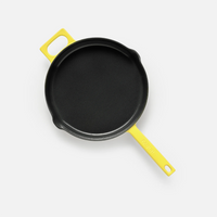 Pánev Mattia 3.0, ø 26 cm - Smaltovaná litinová pánev, lesklá máslově žlutá