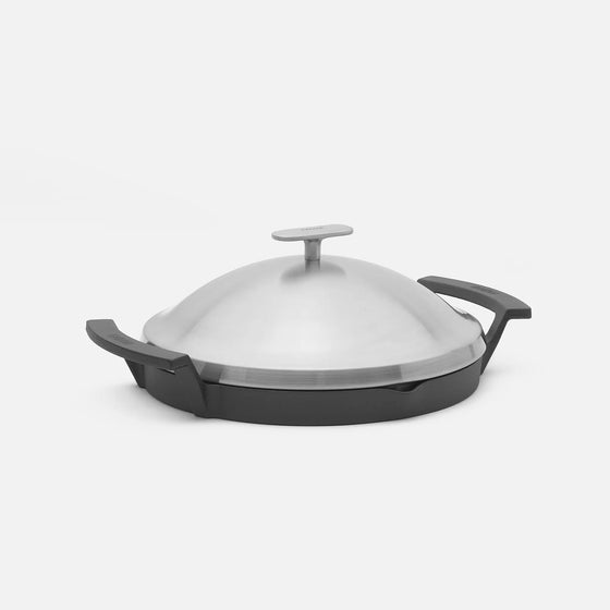 Grilovací poklice Lore, ø 28 cm - Nerezová poklice