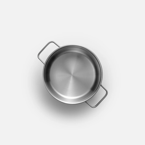 Sada nádobí Lucca 4.0 Standard, 5 dílů - Nerezové beznýtové nádobí z vícevrstvé nerezové oceli