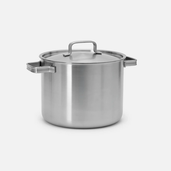 Hrnec Lucca 4.0 Standard, ø 24 cm (8 l) - Nerezový beznýtový hrnec z vícevrstvé nerezové oceli s poklicí