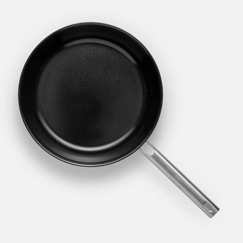 Sada pánví Lucca 4.0 Standard, 2 díly - Nepřilnavé nerezové beznýtové pánve s keramickým povrchem z vícevrstvé nerezové oceli