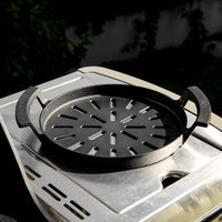 Grilovací pánev Lore, ø 28 cm - Litinová děrovaná pánev