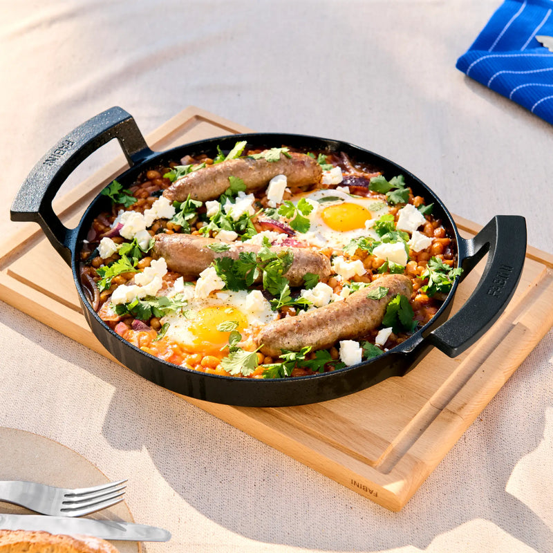 Grilovací pánev Lore, ø 28 cm - Litinová pánev