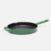 Smaltovaná litinová pánev bez poklice Ø 26 cm, zelená