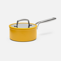 Nepřilnavý rendlík Meda 3.0 s keramickým povrchem s poklicí Ø 20 cm (2,4 l), žlutý