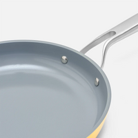 Pánev Meda 3.0, ø 30 cm - Nepřilnavá pánev s keramickým povrchem bez poklice, žlutá