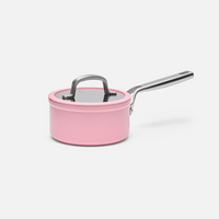 Nepřilnavý rendlík Meda 3.0 s keramickým povrchem s poklicí Ø 16 cm (1,3 l), růžový