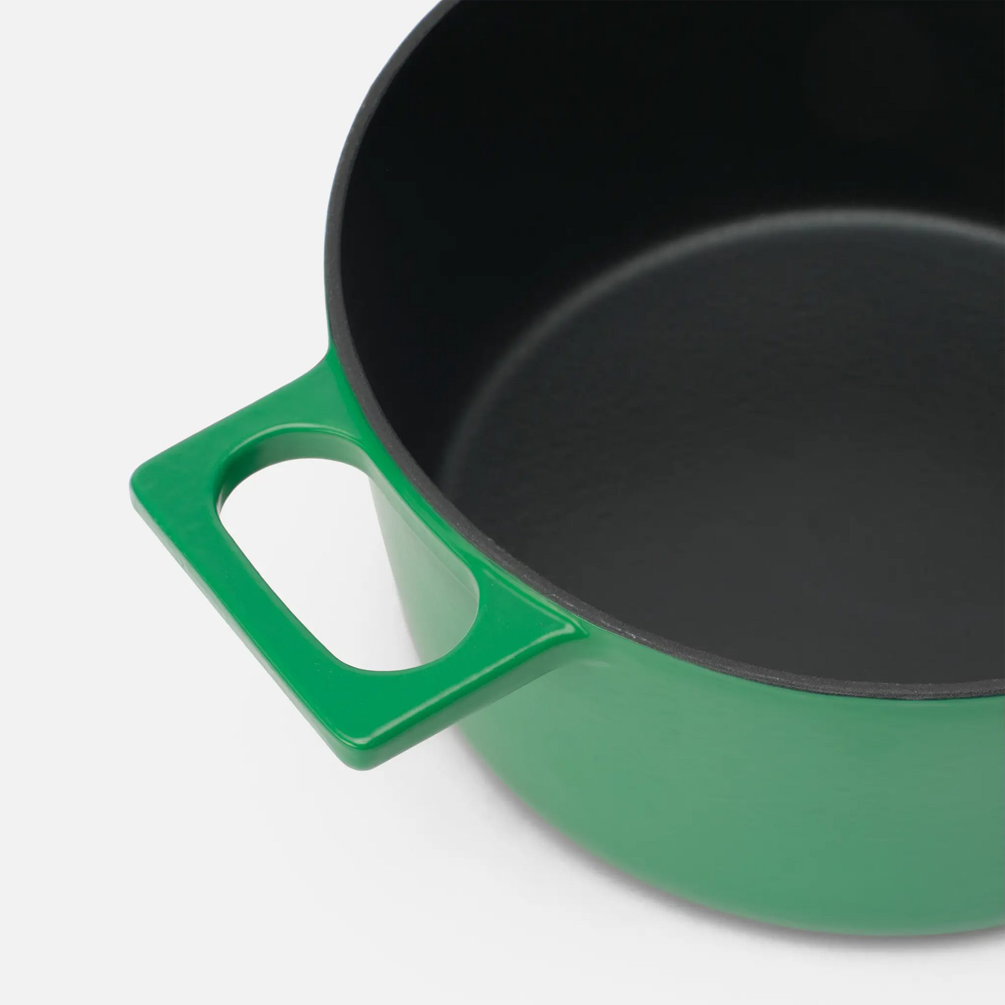 Kastrol Mattia 3.0 Standard, ø 20 cm (2 l) - Smaltovaný litinový kastrol s poklicí, matný zelený