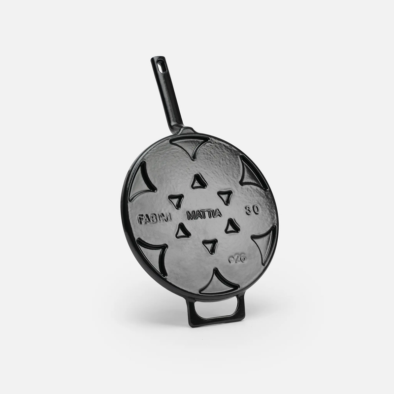 Pánev na lívance Mattia 3.0, ø 26 cm - Smaltovaná litinová pánev, matná černá