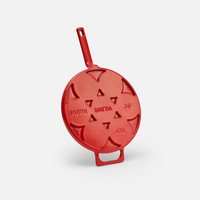 Pánev na lívance Mattia 3.0, ø 26 cm - Smaltovaná litinová pánev, matná červená