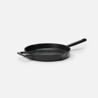 Smaltovaná litinová pánev Mattia 3.0 bez poklice Ø 26 cm, černá