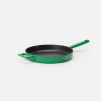 Smaltovaná litinová pánev Mattia 3.0 bez poklice Ø 26 cm, zelená