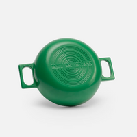 Tegame pánev Mattia 3.0, ø 26 cm - Smaltovaná litinová pánev s poklicí, matná zelená