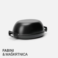 Pekáč FABINI & Maškrtnica - Smaltovaný litinový pekáč na chleba
