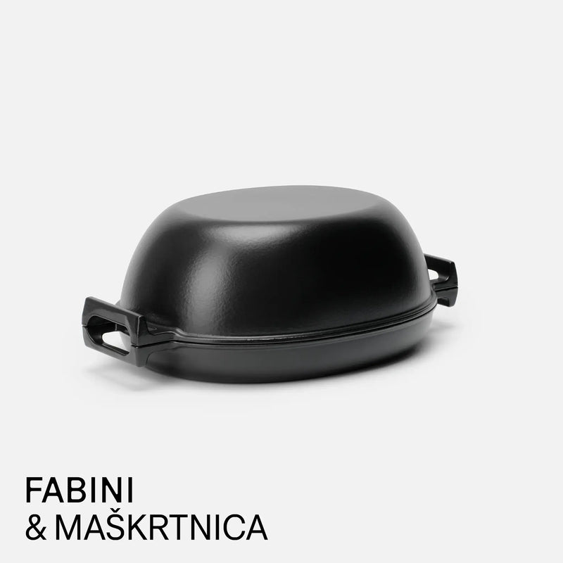 Pekáč FABINI & Maškrtnica - Smaltovaný litinový pekáč na chleba