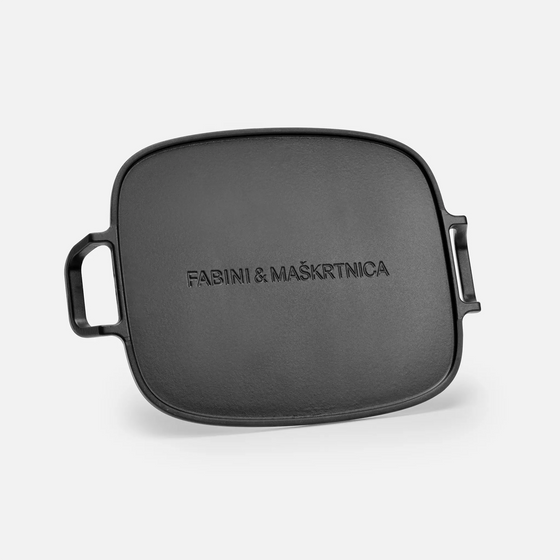 Tál FABINI & Maškrtnica - Smaltovaný litinový tál na pečení